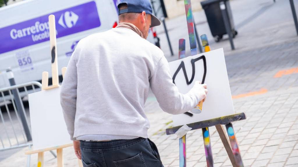 Création Oeuvre Graffiti